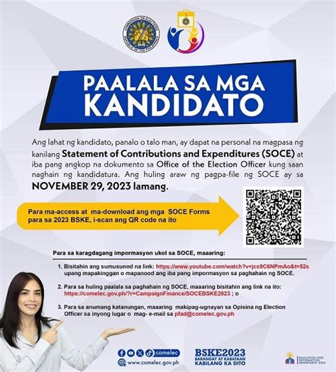 comelec soce form 2023 downloadable forms|Abalos reiterates call to BSKE bets: Submit SOCE early, don’t .